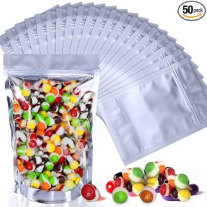 Mylar Bags for Freeze Dried Candy,50 Pack